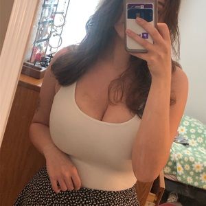 Forever 21 white bodysuit